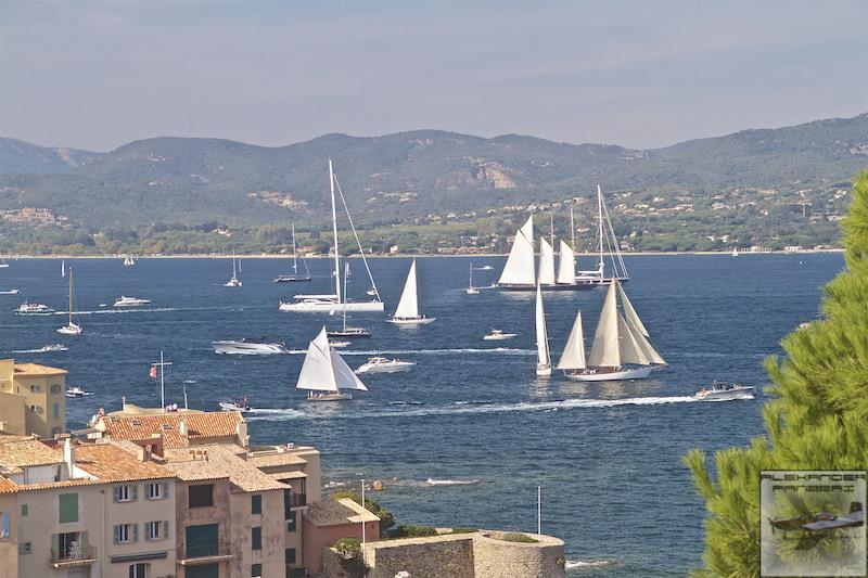 Les Voiles de Saint-Tropez day 4 photo copyright Alexander Panzeri taken at Société Nautique de Saint-Tropez and featuring the Classic Yachts class