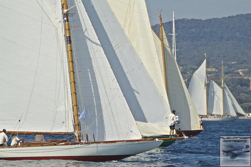 Les Voiles de Saint-Tropez day 4 photo copyright Alexander Panzeri taken at Société Nautique de Saint-Tropez and featuring the Classic Yachts class