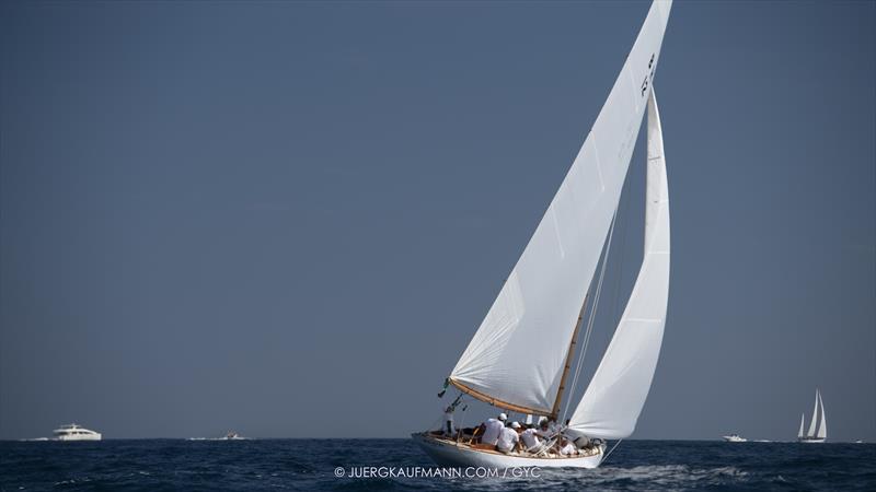 Scud at the 10th Gstaad Yacht Club Centenary Trophy photo copyright  Juerg Kaufmann / www.juergkaufmann.com / GYC taken at Gstaad Yacht Club and featuring the Classic Yachts class