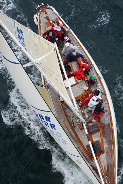 Pendennis Cup day 2 photo copyright Richard Langdon / Ocean Images taken at Royal Cornwall Yacht Club and featuring the Classic Yachts class