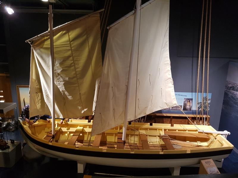The replica built by the National Maritime Museum Cornwall featured in their exhibition ‘Captain Bligh, Myth, Man and Mutiny' - photo © NMMC
