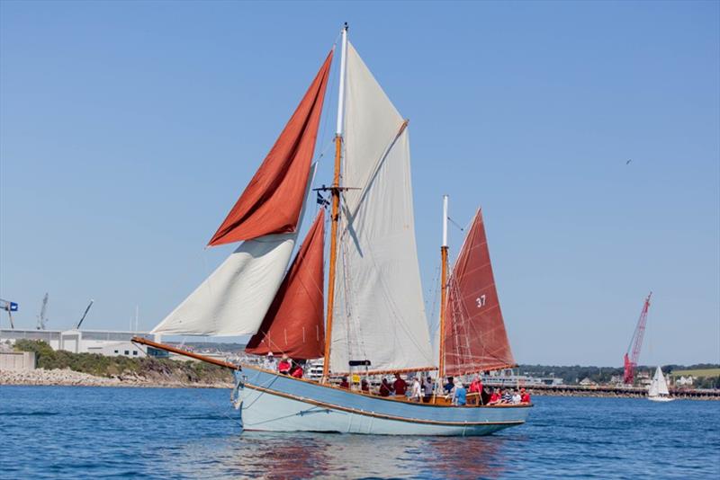 Parade of Sail and Power photo copyright Morgan Webb taken at  and featuring the Classic Yachts class