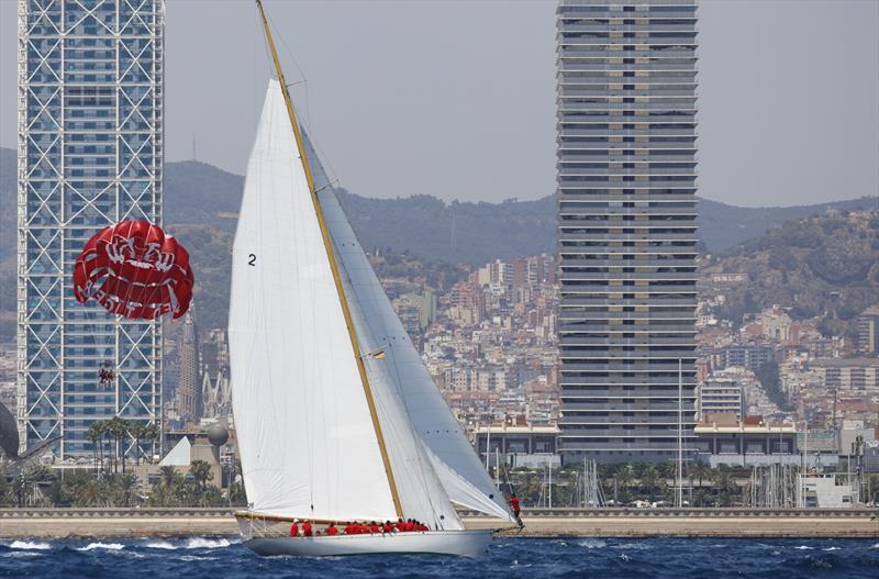 Puig Vela Clàssica Barcelona Regatta photo copyright Nico Martinez taken at Real Club Nautico de Barcelona and featuring the Classic Yachts class