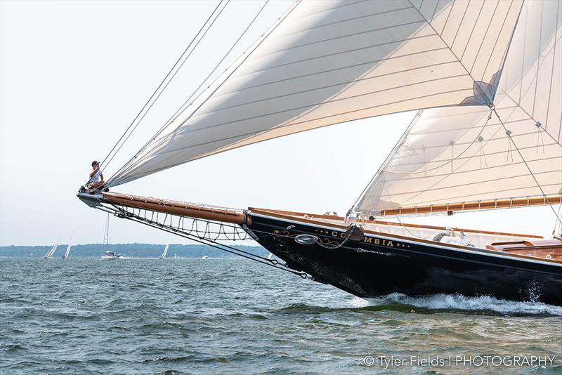 2018 Panerai Newport Classic Yacht Regatta photo copyright Tyler Fields taken at  and featuring the Classic Yachts class