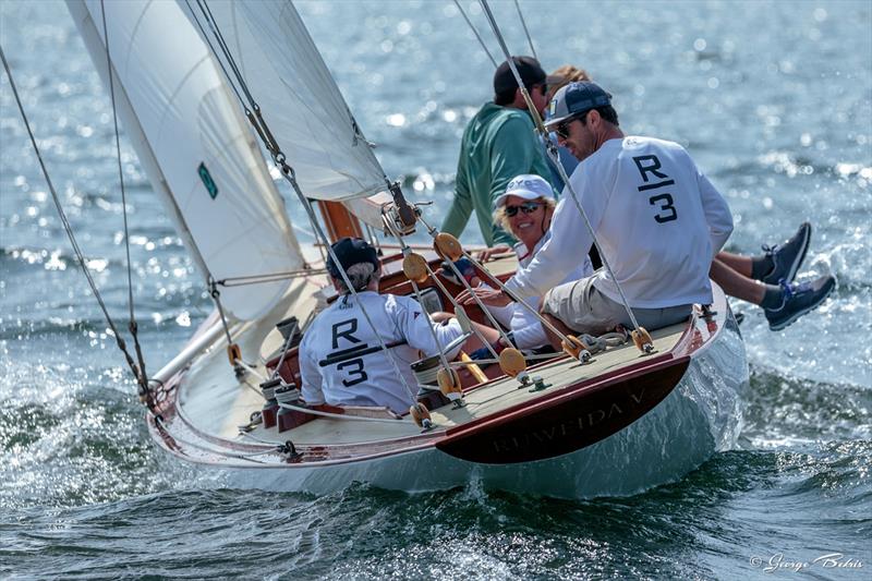 2018 Panerai Classic Yacht Distance Race photo copyright George Bekris / www.georgebekris.com taken at  and featuring the Classic Yachts class