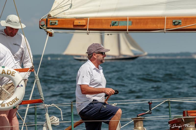 2018 Panerai Classic Yacht Distance Race photo copyright George Bekris / www.georgebekris.com taken at  and featuring the Classic Yachts class