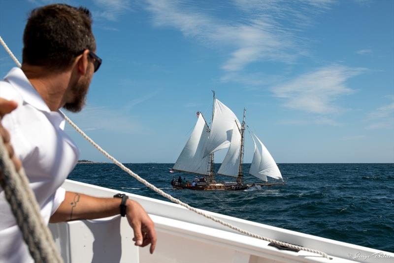 34th Annual Gloucester Schooner Festival photo copyright George Bekris taken at  and featuring the Classic Yachts class