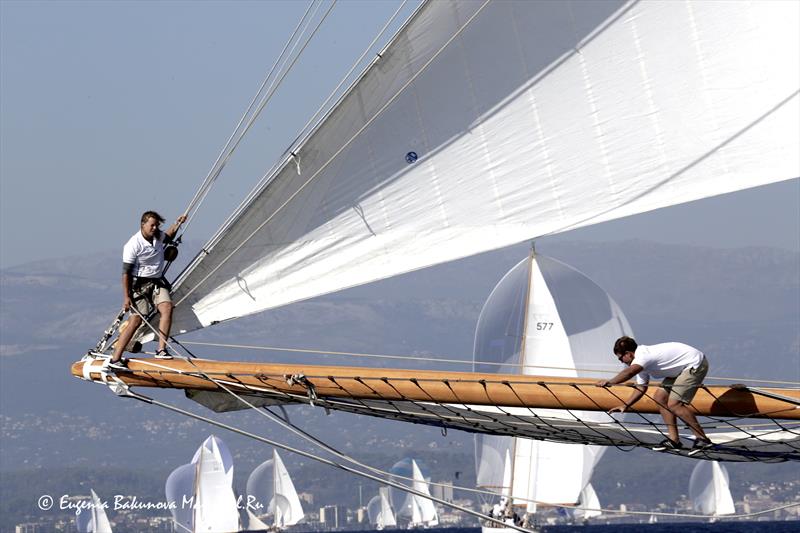 Regates Royales from Cannes - September 28, 2018 photo copyright Eugenia Bakunov taken at  and featuring the Classic Yachts class