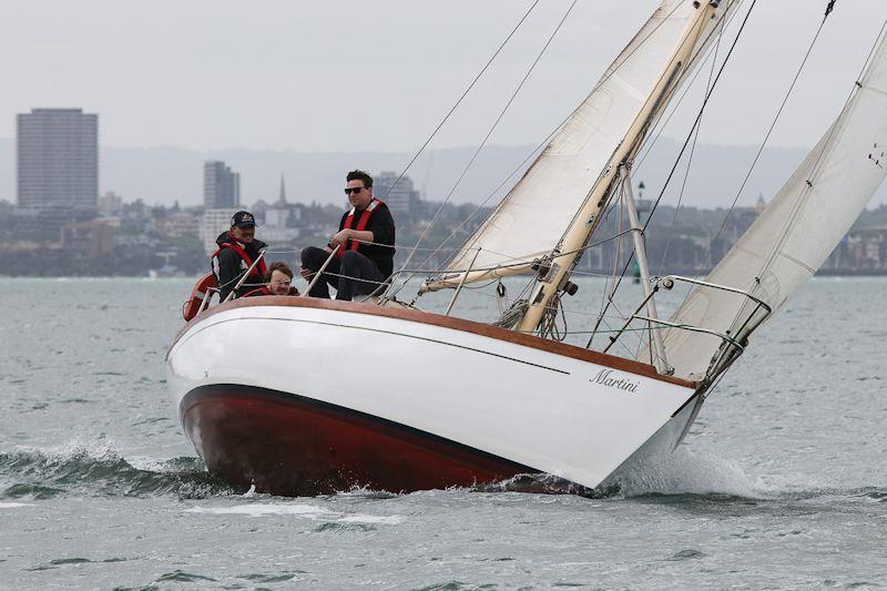 Martini skippered by Michael Williams on day 1 of the 12th Classic Yacht Cup Regatta photo copyright Alex McKinnon Photography taken at Royal Yacht Club of Victoria and featuring the Classic Yachts class