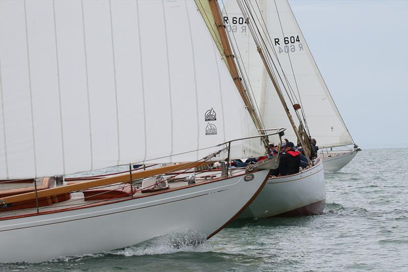 Some very close racing amongst the fleet as they set off for the top gates in the first race of day 2 - photo © Alex McKinnon Photography