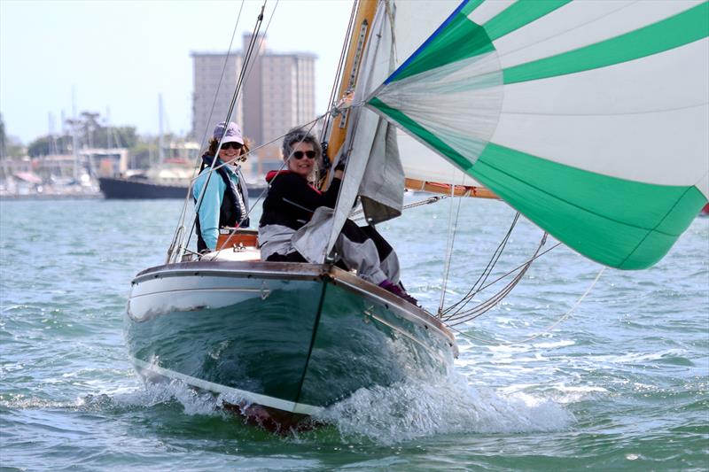 Zepher skippered by Anne Batson is having a very consistent regatta and in hot competition for third place with Mercedes II and Ettrick who are all on equal points. - photo © Alex McKinnon Photography