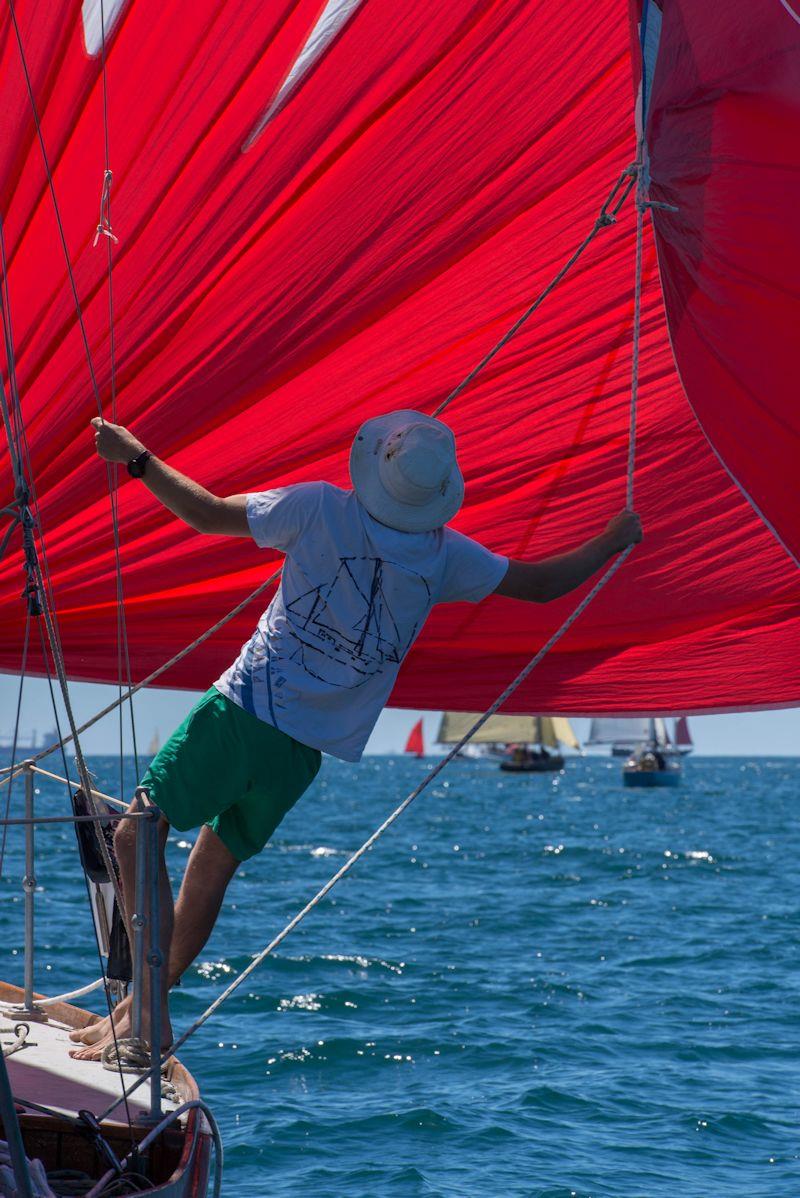 Falmouth Classics 2018 drew 192 entrants photo copyright Asher Mann taken at Port of Falmouth Sailing Association and featuring the Classic Yachts class