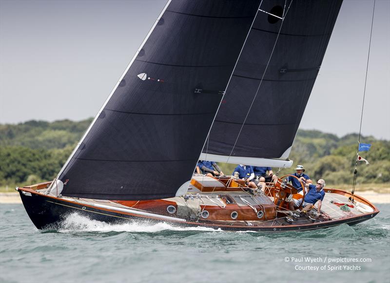 The 2019 Hamble Classics Regatta has 'Big Classic Friday' added to the weekend programme photo copyright Paul Wyeth / www.pwpictures.com taken at Royal Air Force Yacht Club and featuring the Classic Yachts class