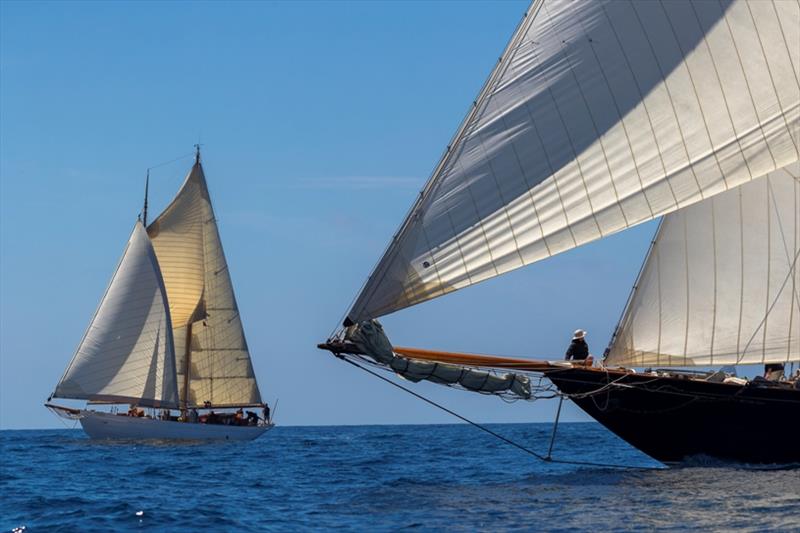 The International Schooner Association is developing polars for the schooners to improve the accuracy of their pursuit races - Capri Classica 2019 photo copyright Gianfranco Forza taken at Yacht Club Capri and featuring the Classic Yachts class