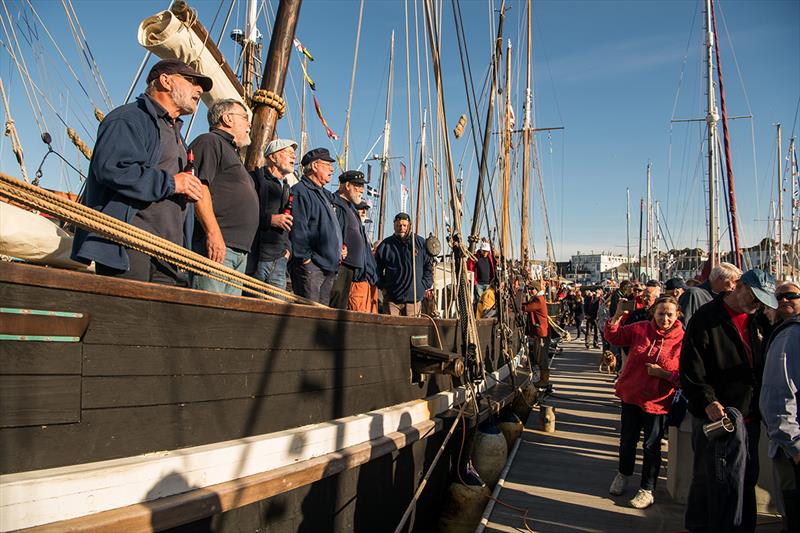 Falmouth Classics Reception photo copyright Max Willcock taken at Port of Falmouth Sailing Association and featuring the Classic Yachts class