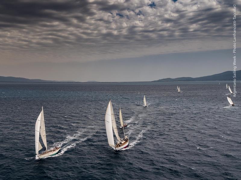 Day 3 - 2019 Argentario Sailing Week photo copyright Taccola Lanfrancotti taken at Yacht Club Santo Stefano and featuring the Classic Yachts class