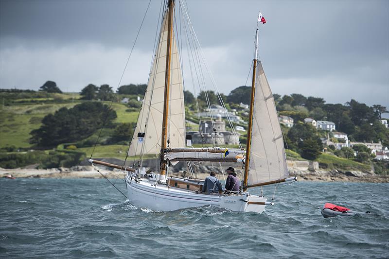 Parade of Sail - English Braids Falmouth Classics 2019 photo copyright Max Willcock taken at Port of Falmouth Sailing Association and featuring the Classic Yachts class