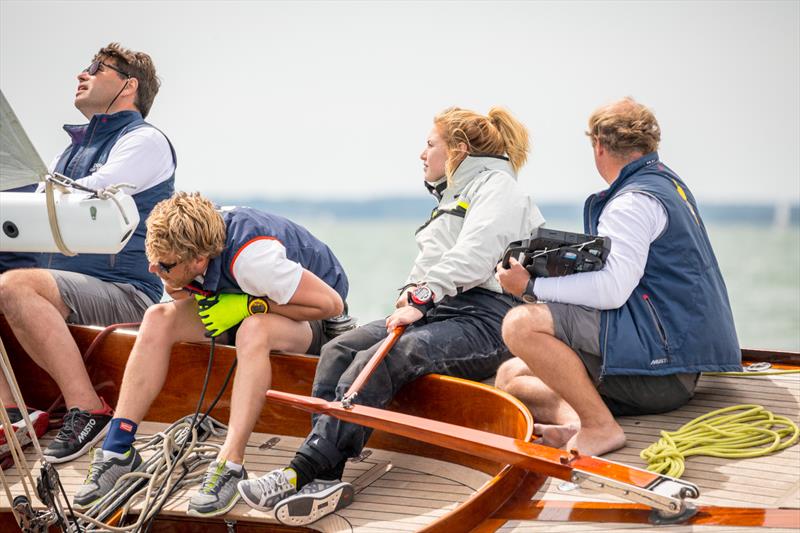 Ladies Race on day 4 of Panerai British Classic Week 2019 photo copyright Chris Brown taken at British Classic Yacht Club and featuring the Classic Yachts class