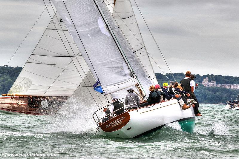 Anteren on day 5 of Panerai British Classic Week 2019 photo copyright Ingrid Abery / www.ingridabery.com taken at British Classic Yacht Club and featuring the Classic Yachts class