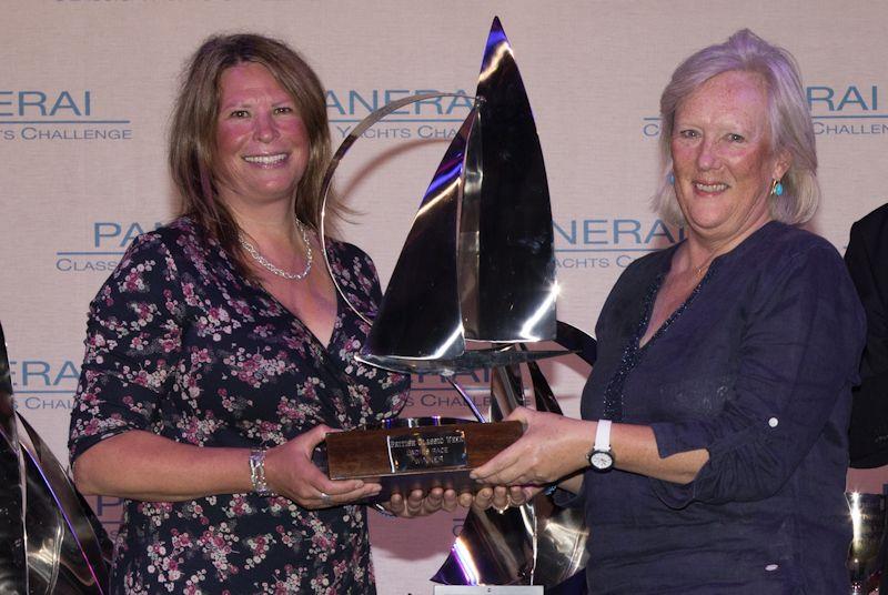Ladies Race trophy awarded at Panerai British Classic Week 2019 photo copyright Chris Brown taken at British Classic Yacht Club and featuring the Classic Yachts class
