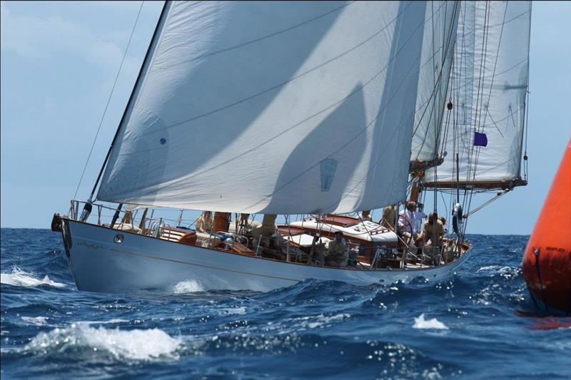 86' 1939 Henry Gruber yawl Nordwind - Antigua Classic Yacht Regatta photo copyright Ginny Field taken at Antigua Yacht Club and featuring the Classic Yachts class