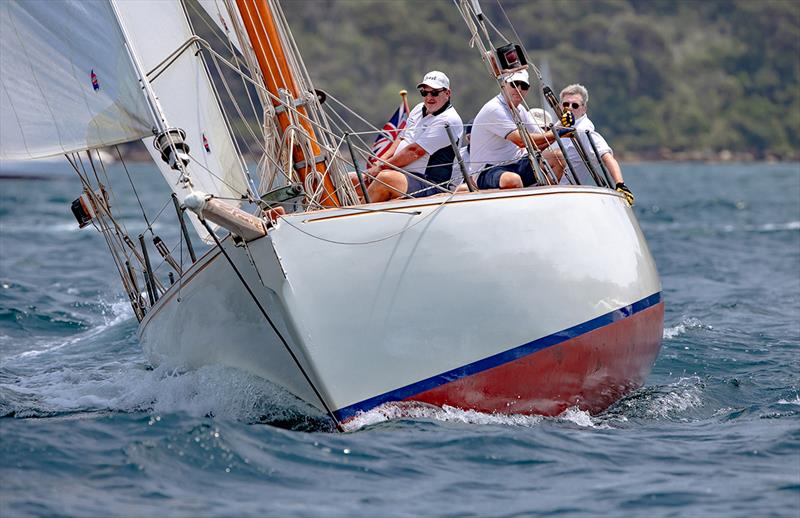 Nerida - 2019 Classic Sydney Hobart Yacht Regatta photo copyright Crosbie Lorimer taken at Cruising Yacht Club of Australia and featuring the Classic Yachts class