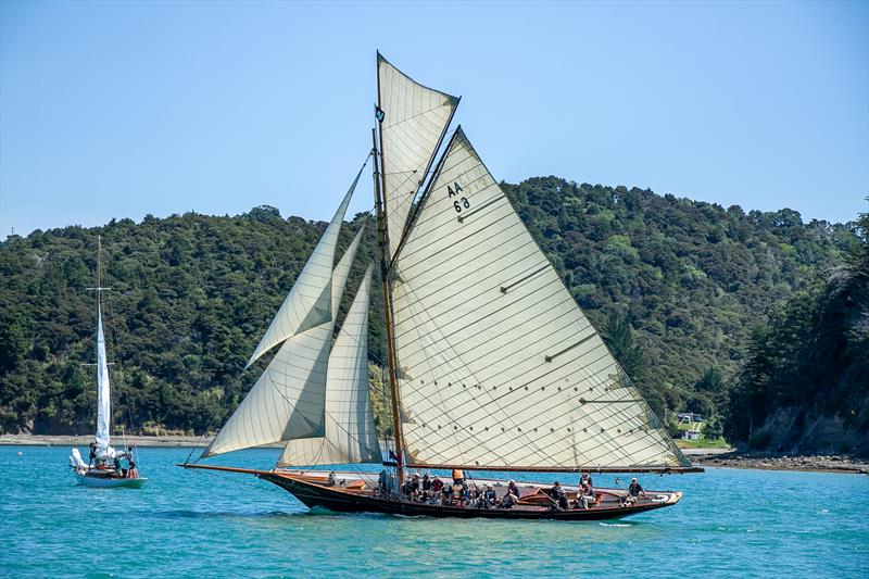 Waitangi- 2020 Mahurangi Regatta - Mahurangi Cruising Club - January 25, 2020 photo copyright Richard Gladwell / Sail-World.com taken at  and featuring the Classic Yachts class