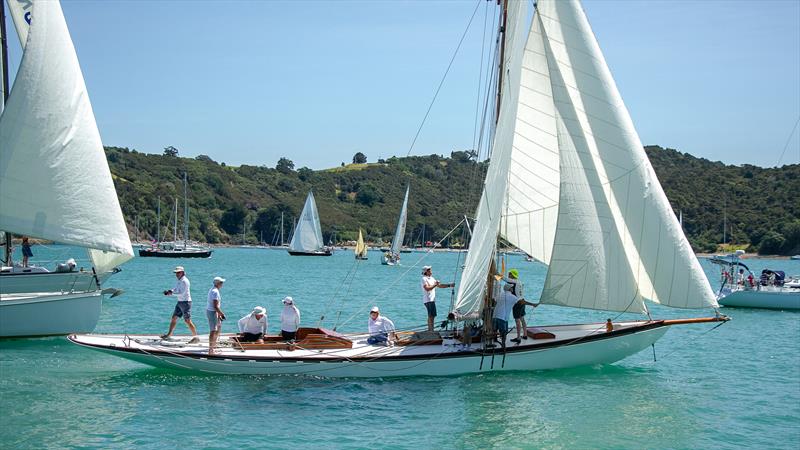 Rainbow - 2020 Mahurangi Regatta - Mahurangi Cruising Club - January 25, 2020 photo copyright Richard Gladwell / Sail-World.com taken at  and featuring the Classic Yachts class