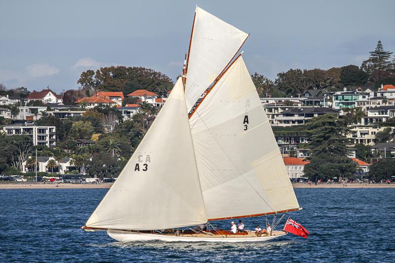 Ariki- RNZYS Club Marine Insurance Winter Series - May 16, 2020 photo copyright Richard Gladwell / Sail-World.com taken at Royal New Zealand Yacht Squadron and featuring the Classic Yachts class