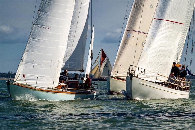 Cowes Spring Classics 2020 photo copyright Chris Brown Photography taken at Cowes Corinthian Yacht Club and featuring the Classic Yachts class