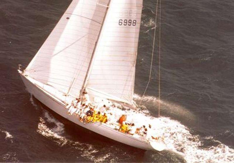 Ted Turner's 61ft yacht Tenacious - photo © Sparkman & Stevens