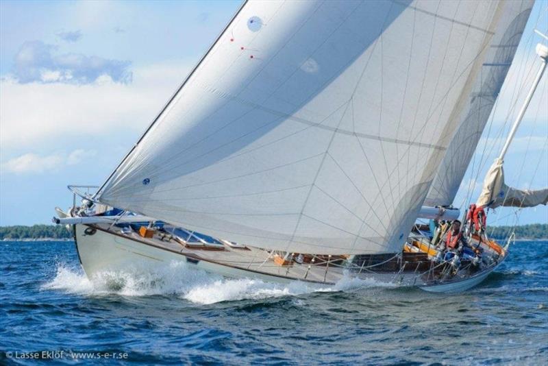 Keeping it in the family: 63ft S&S designed yawl-rigged offshore racer Rafanut - Fredrik Wallenberg is campaigning the boat built for his Grandfather in 1955 photo copyright Lasse Eklöf taken at Royal Ocean Racing Club and featuring the Classic Yachts class