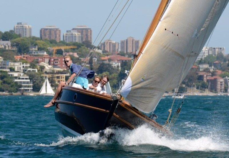 SASC Sunday Series Race, 16 October 2016 - Vanity photo copyright Southern Woodenboat Sailing taken at  and featuring the Classic Yachts class