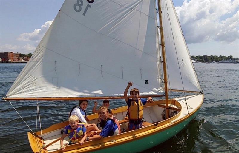 Spring Kids Sailing Program photo copyright Herreshoff Marine Museum taken at  and featuring the Classic Yachts class