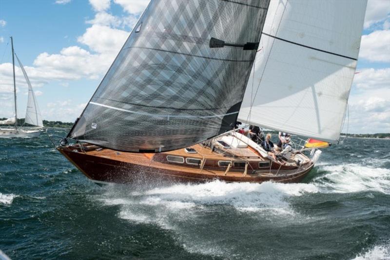 Kai Greten will be sailing his Grandfather's beautiful wooden classic One Tonner Oromocto which is celebrating her 50th anniversary - photo © Creator: Yacht / Jozef Kubica