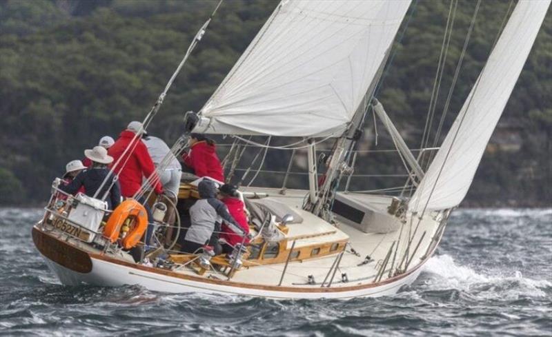 Caprice of Huon: First in Division One - Great Veterans Race 2021 photo copyright Andrea Francolini taken at Cruising Yacht Club of Australia and featuring the Classic Yachts class