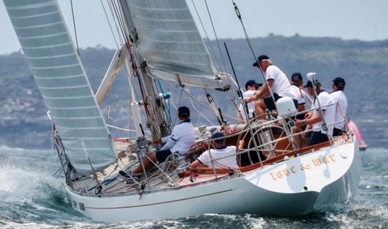Love & War: Second in Division One - Great Veterans Race 2021 photo copyright Andrea Francolini taken at Cruising Yacht Club of Australia and featuring the Classic Yachts class