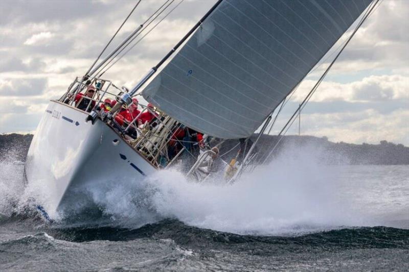 Kialoa II: Third in Division One - Great Veterans Race 2021 photo copyright Andrea Francolini taken at Cruising Yacht Club of Australia and featuring the Classic Yachts class