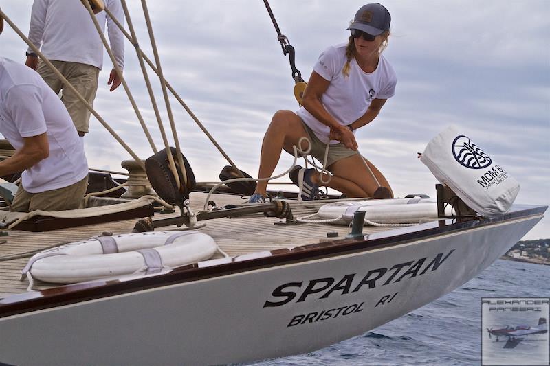 Les Voiles d'Antibes - Day 1 photo copyright Alexander Panzeri taken at Société des Régates d'Antibes and featuring the Classic Yachts class