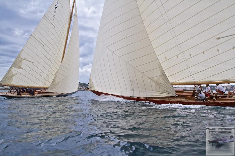 Les Voiles d'Antibes - Day 1 photo copyright Alexander Panzeri taken at Société des Régates d'Antibes and featuring the Classic Yachts class