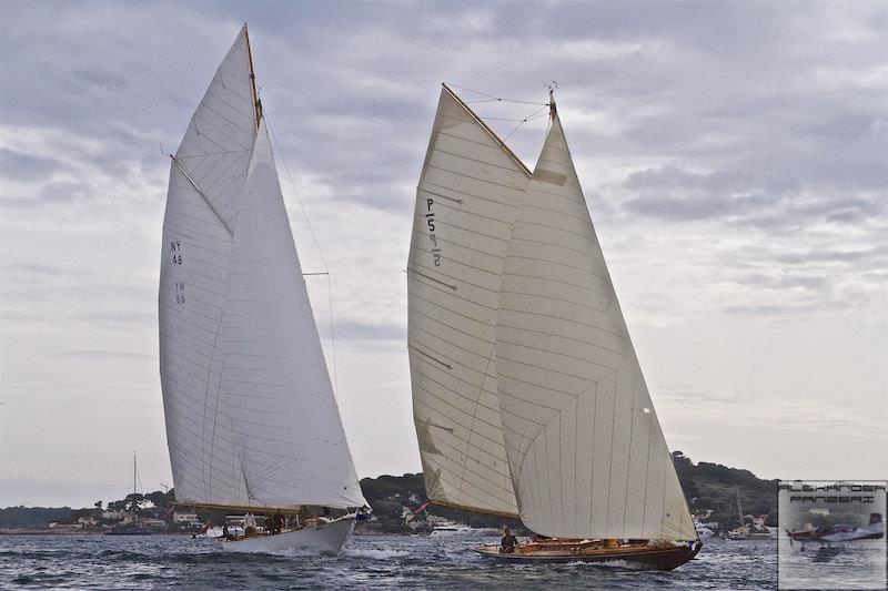 Les Voiles d'Antibes - Day 1 photo copyright Alexander Panzeri taken at Société des Régates d'Antibes and featuring the Classic Yachts class