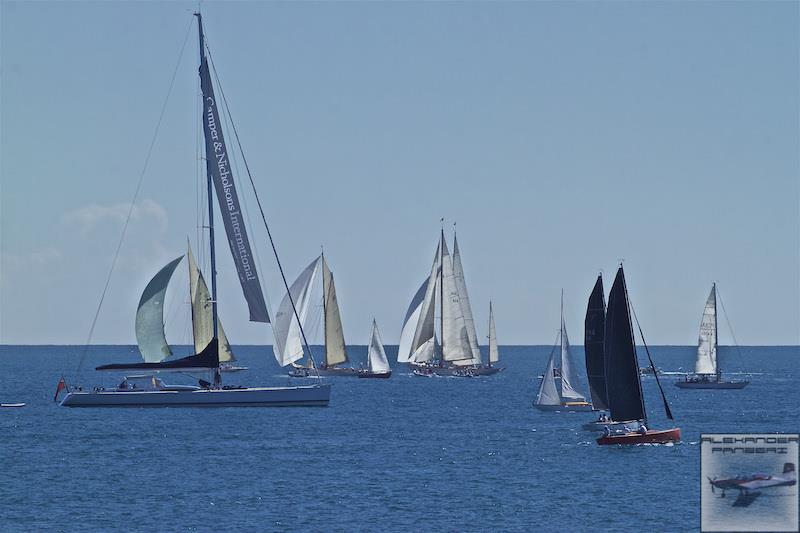 Les Voiles d'Antibes at Société des Régates d'Antibes - Day 2 photo copyright Alexander Panzeri taken at Société des Régates d'Antibes and featuring the Classic Yachts class