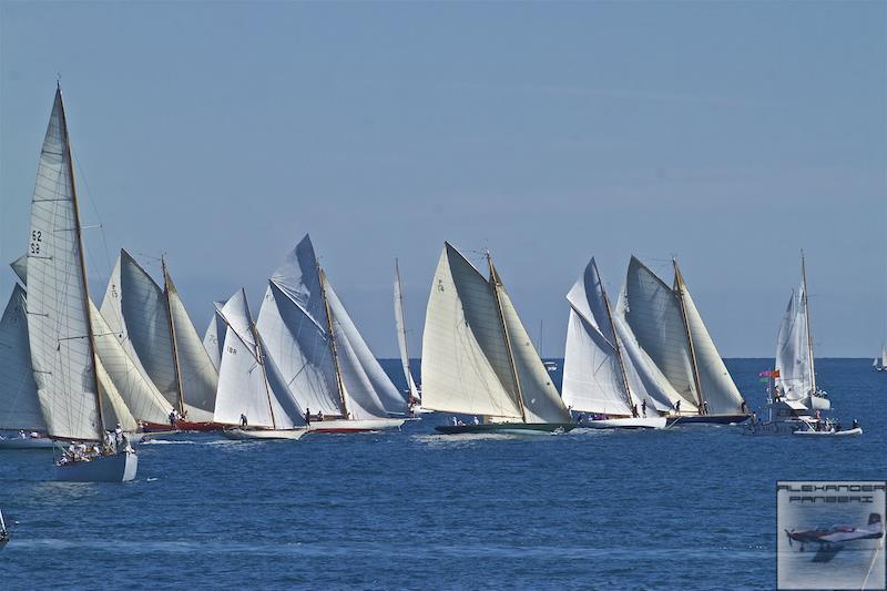 Les Voiles d'Antibes at Société des Régates d'Antibes - Day 2 photo copyright Alexander Panzeri taken at Société des Régates d'Antibes and featuring the Classic Yachts class