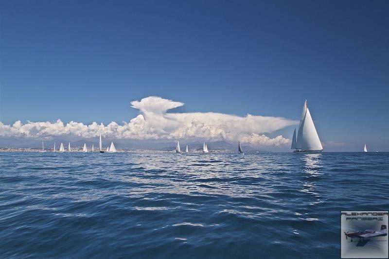 Les Voiles d'Antibes at Société des Régates d'Antibes - Day 2 photo copyright Alexander Panzeri taken at Société des Régates d'Antibes and featuring the Classic Yachts class