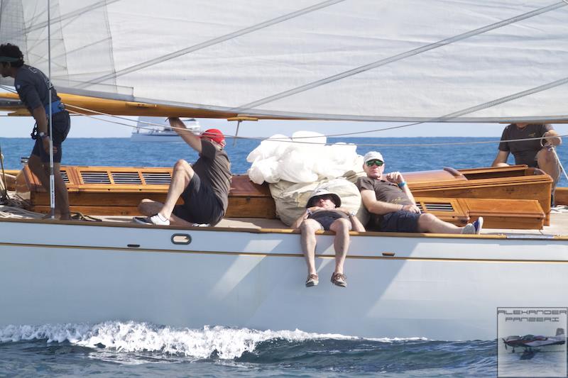 Les Voiles d'Antibes at Société des Régates d'Antibes - Day 2 photo copyright Alexander Panzeri taken at Société des Régates d'Antibes and featuring the Classic Yachts class