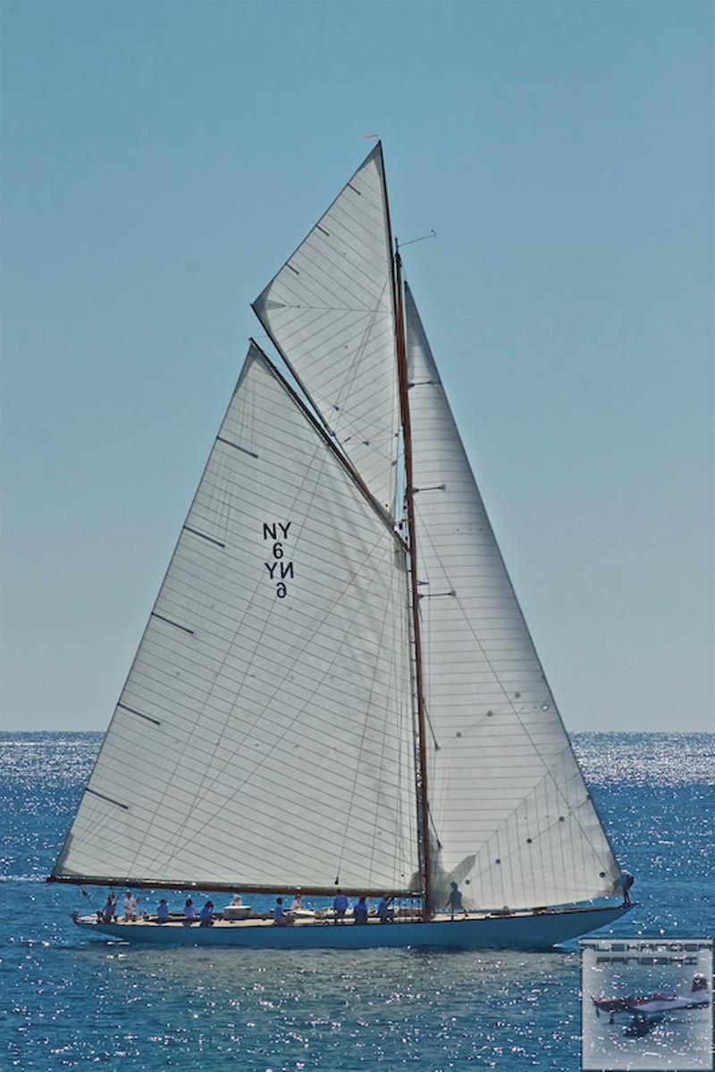 Les Voiles d'Antibes at Société des Régates d'Antibes - Day 2 photo copyright Alexander Panzeri taken at Société des Régates d'Antibes and featuring the Classic Yachts class