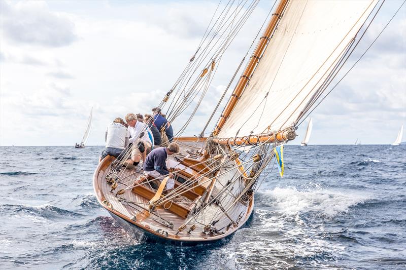 17th PalmaVela: `Marigan`, Vintage photo copyright Nico Martimez / Martinez Studio taken at Real Club Náutico de Palma and featuring the Classic Yachts class