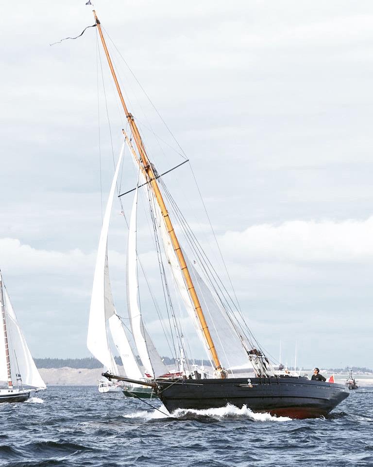 An early entry to 2022 Falmouth Classics “Carlotta” a Bristol Pilot Cutter built in 1899 and used for fishery protection the Bristol Channel photo copyright Falmouth Classics taken at Port of Falmouth Sailing Association and featuring the Classic Yachts class