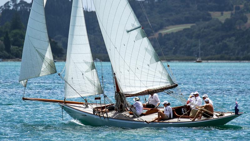 Ida (1895 Bailey) - Mahurangi Regatta - January 29, 2022 - photo © Richard Gladwell - Sail-World.com/nz