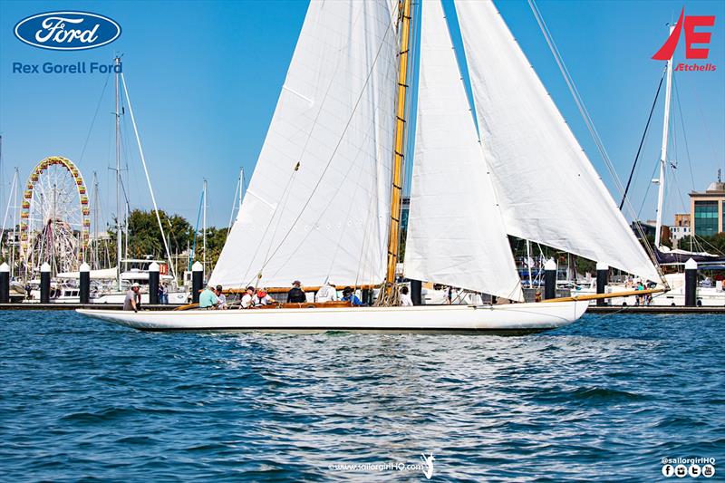 Acrospire III - Australian Wooden Boat Festival photo copyright Nic Douglass @sailorgirlhq taken at Royal Geelong Yacht Club and featuring the Classic Yachts class